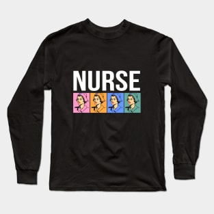 Nurse Art Long Sleeve T-Shirt